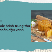 Công thức làm bánh trung thu nướng nhân đậu xanh