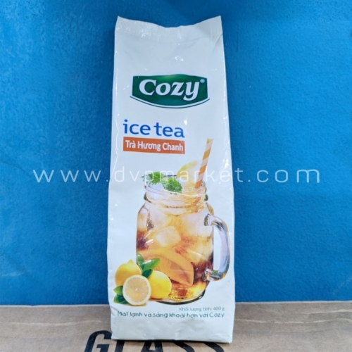 Cozy - Trà hòa tan Icetea - Chanh - 400g