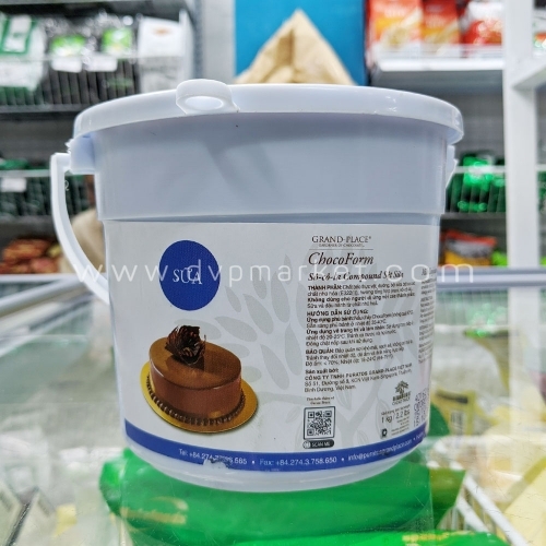 Socola Puratos Dạng Sệt Chocoform Sữa 1kg