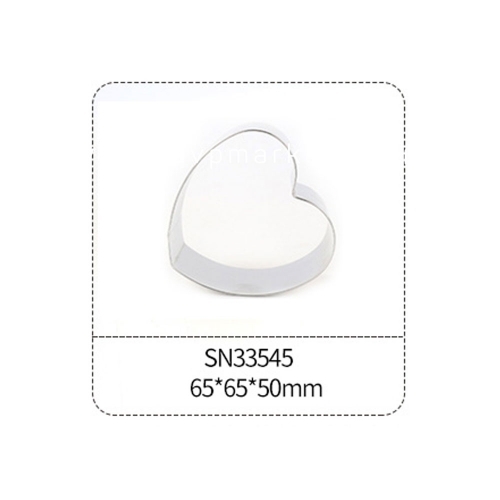 Sanneng SN33545 - Khuôn bánh hình tim 65*65*50mm