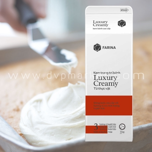 Farina - Kem trang trí bánh Luxury Creamy 1kg