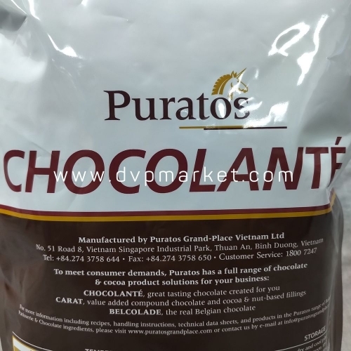 Puratos - Socola nút trắng Asia 40% (1kg)