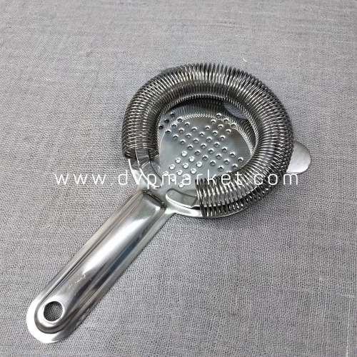 Dụng cụ chặn đá Strainer - Lỗ nhỏ hình thập - 16.5cm (Inox 304)