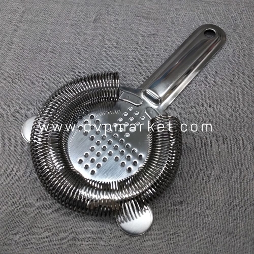 Dụng cụ chặn đá Strainer - Lỗ nhỏ hình thập - 16.5cm (Inox 304)