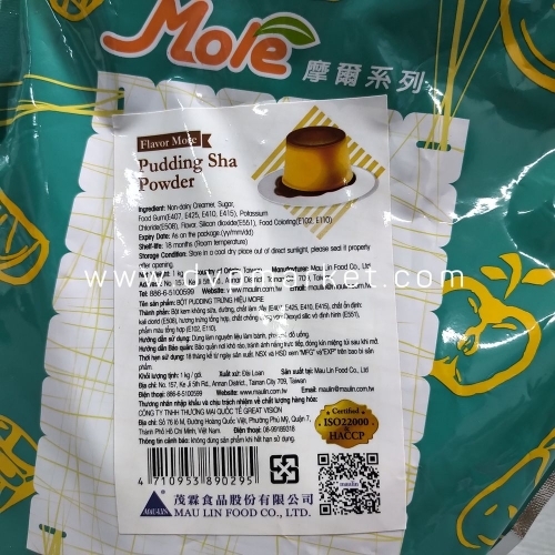 Bột pudding Mole Đài Loan 1kg - Vị Trứng