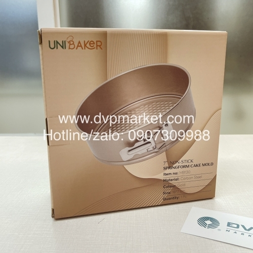 Unibaker - Khuôn nướng bánh tròn Springform 18cm - MB130