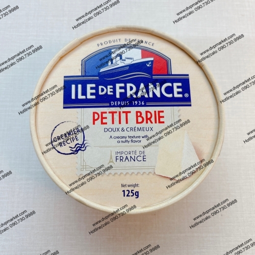 Phô mai Ile De France Petit Brie 125g