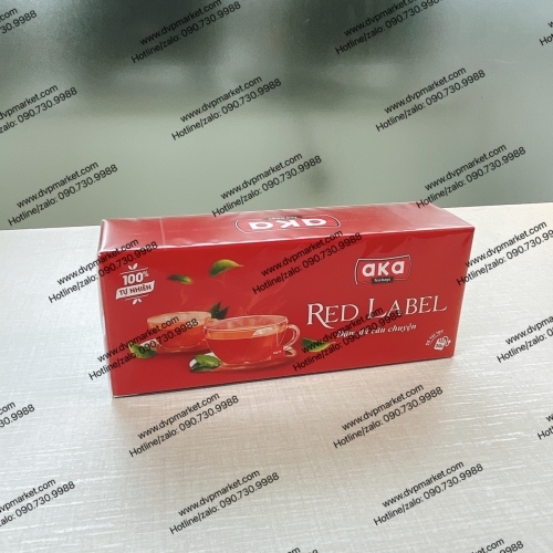 Trà túi lọc AKA Red Label Tân Nam Bắc (25x2g)