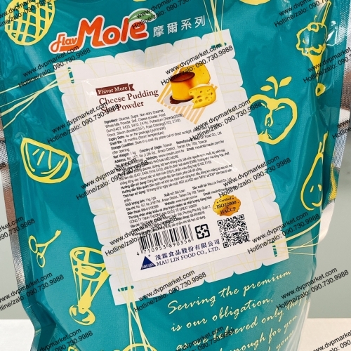 Bột pudding Mole Đài Loan 1kg - Vị Phô Mai