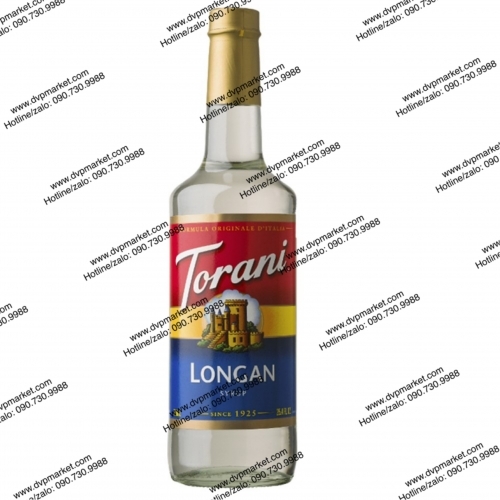Syrup Torani Longan 750ml - Nhãn
