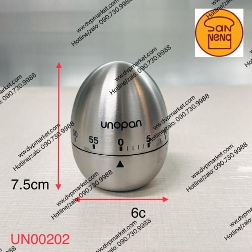 Sanneng UN00202 - Đồng hồ hẹn giờ (hình quả trứng)