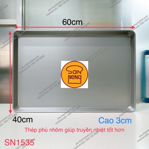 Sanneng SN1535 - Khay nướng 600x400x30