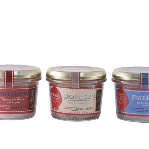 Pate Royal Poultry Liver Mousse With Cognac 180G