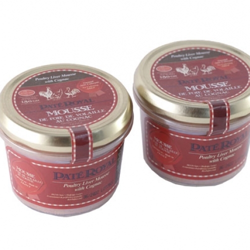Pate Royal Poultry Liver Mousse With Cognac 180G