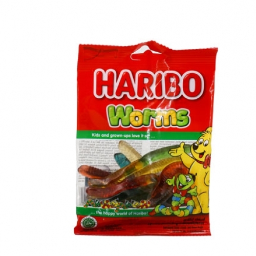 Haribo Worms 80G