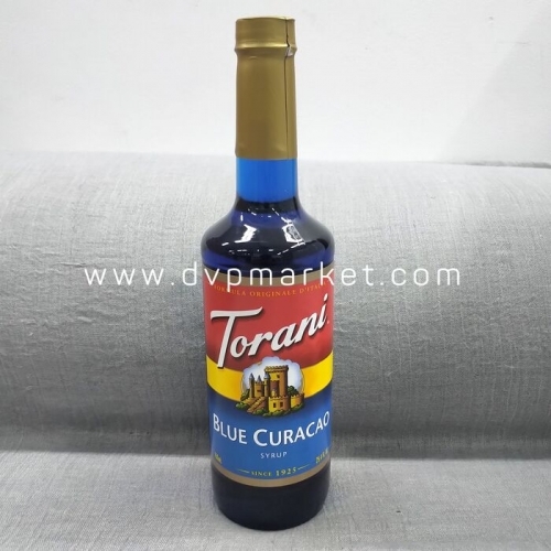 Syrup Torani Blue Curacao 750Ml - Vỏ cam xanh