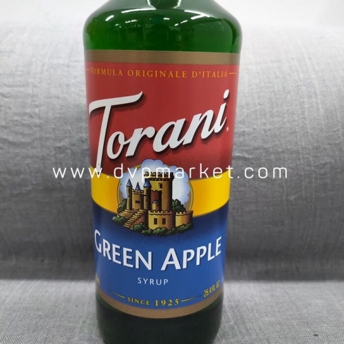 Syrup Torani Green Apple 750ml - Táo xanh