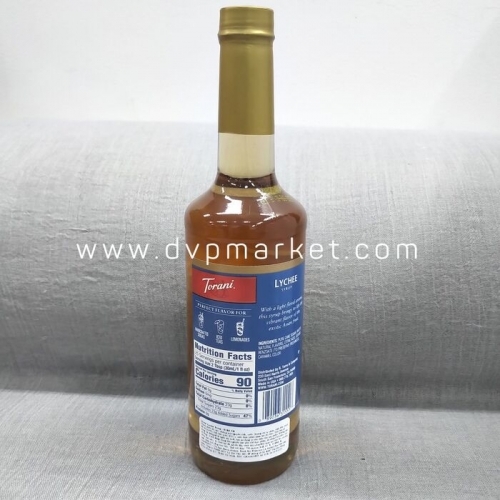 Syrup Torani Lychee 750ml - Vải