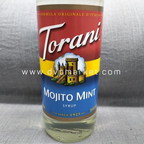 Syrup Torani Mojito Mint 750Ml - Bạc hà trắng