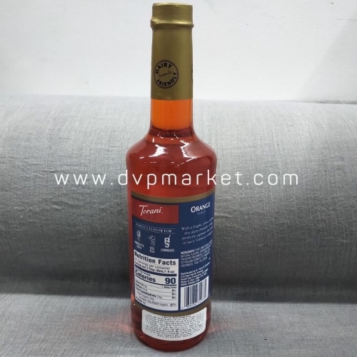 Syrup Torani Orange 750ml - Cam