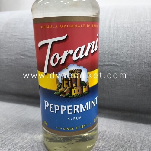 Syrup Torani Peppermint 750Ml - Bạc hà