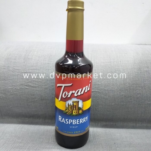 Syrup Torani Raspberry 750Ml - Mâm xôi