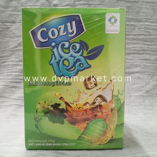 Cozy - Trà hòa tan Icetea - Bí đao - 270g (18 gói x 15g)