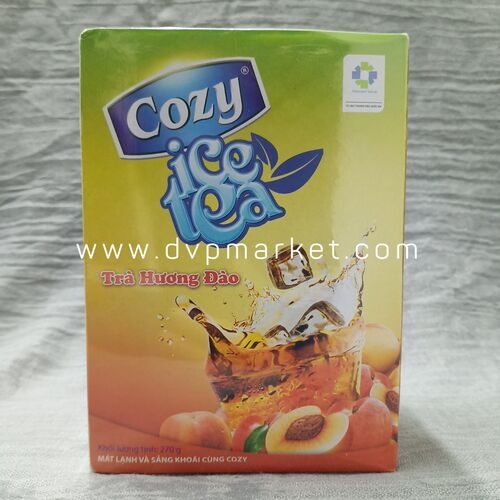 Cozy - Trà hòa tan Icetea - Đào - 270g (18 gói x 15g)