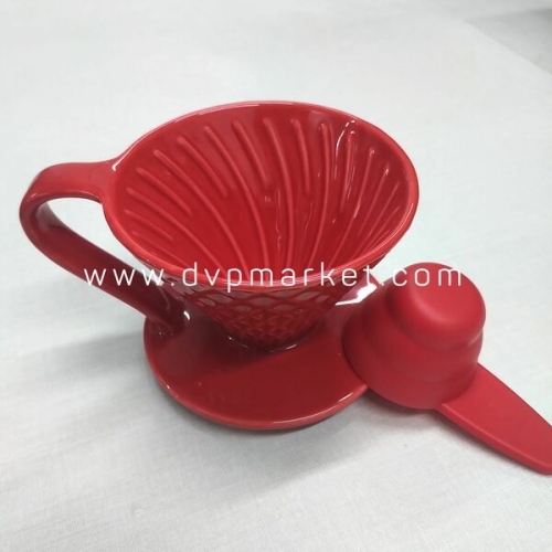 Phễu lọc cafe bằng gốm V01 -V02 màu sắc