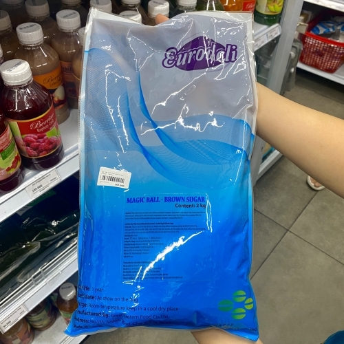 Hạt Trân Châu Euro Deli 3Q 2kg (10mm) - Caramel