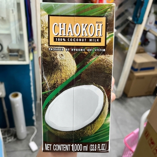 Nước cốt dừa Thái Lan CHAOKOH 1L