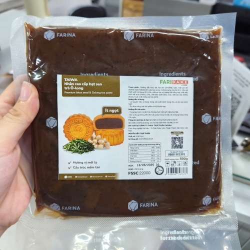 Taiwa - Nhân cao cấp hạt sen trà Ô long 0.5kg