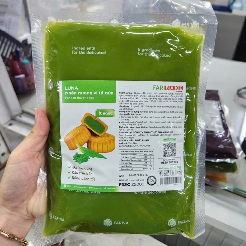 Luna - Nhân đậu xanh lá dứa 1kg