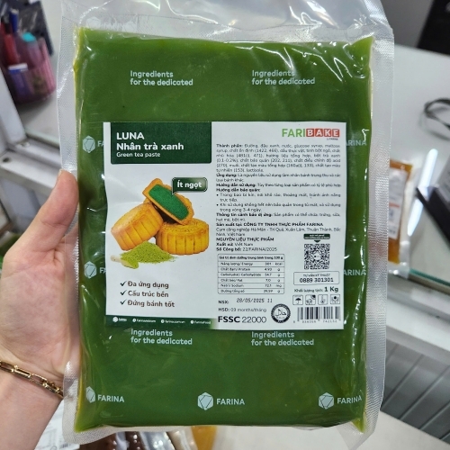 Luna - Nhân trà xanh 1kg