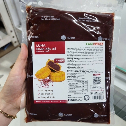 Luna - Nhân đậu đỏ 1kg