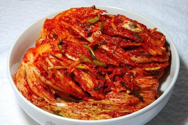 Kimchi cải thảo là loại kimchi được ưa chuộng nhất 