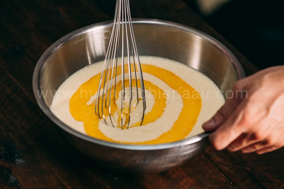 Cách làm bánh xèo bằng bột Hương Xưa