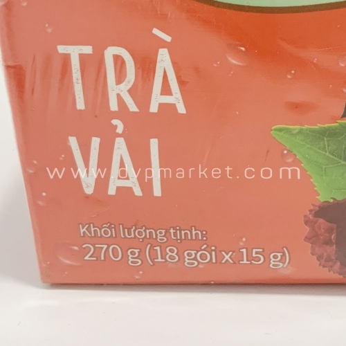 Cozy - Trà hòa tan Icetea - Vải - 270g (18 gói x 15g)