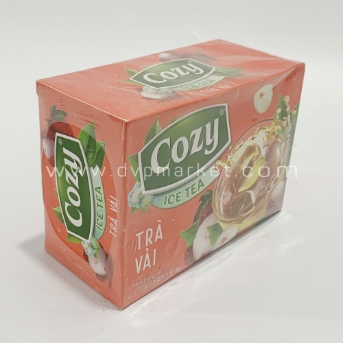 Cozy - Trà hòa tan Icetea - Vải - 270g (18 gói x 15g)