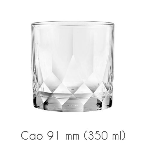 Ly thủy tinh Ocean Connexion Double Rock P02807 350ml (Hộp 6 cái)