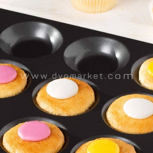 Sanneng SN9084 - Khay muffin 28 bánh chống dính BBO