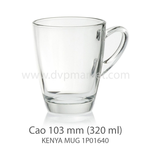 Ly thủy tinh Ocean Kenya Mug P01640 320ml (Hộp 6 cái)