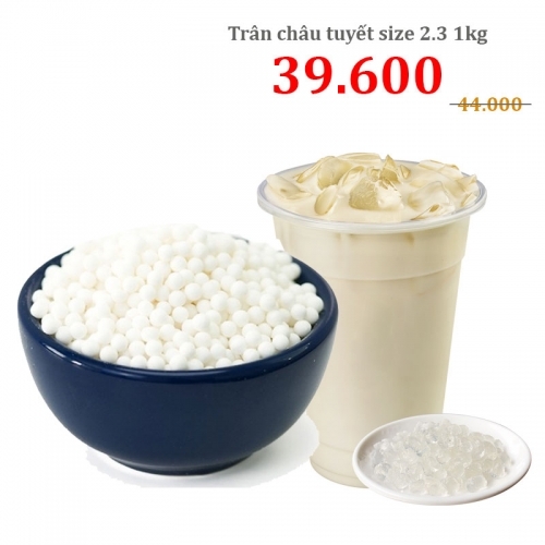 Wonderful - Trân châu tuyết - Size 2.3 (1kg)