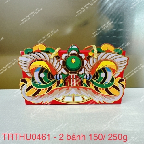 Set 10 hộp TT 2 bánh 150-250g Lân Đường 2B 2023