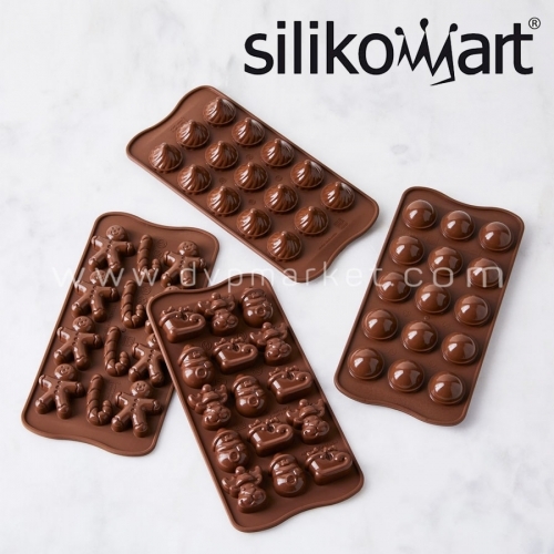 Khuôn Silicon Italy Silikomart Easy Choco - Khuôn socola