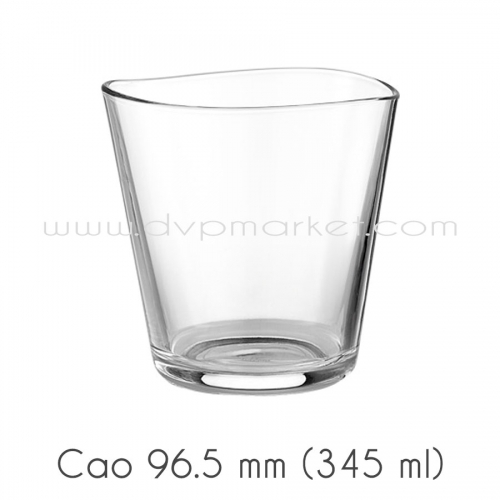 Ly thủy tinh Ocean Centique Double Rock 1P03161 345ml (Hộp 6 cái)