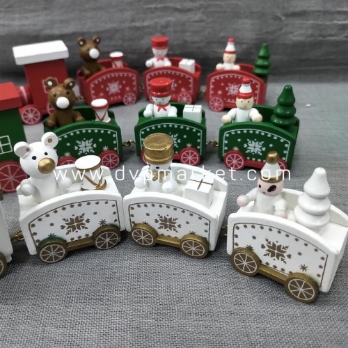 Bộ xe ngựa gỗ Noel