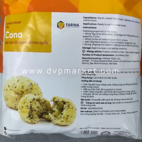 Bột mì HQ Cona 1kg