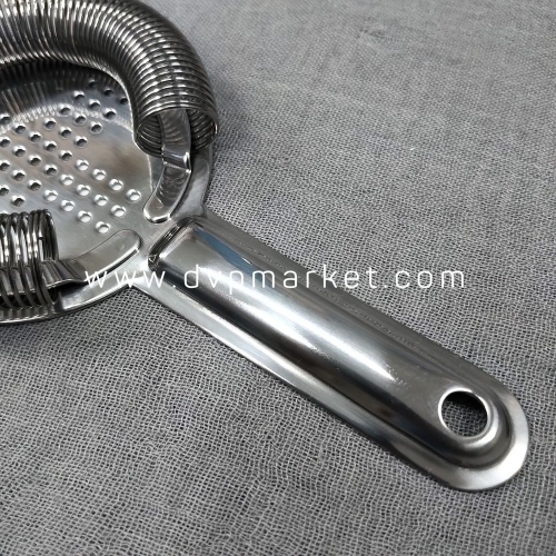 Dụng cụ chặn đá Strainer - Lỗ nhỏ hình thập - 16.5cm (Inox 304)