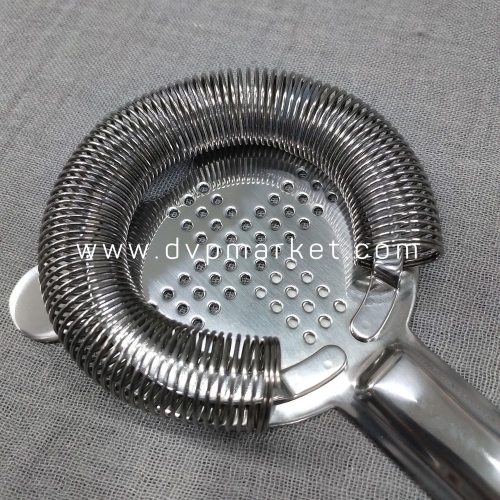 Dụng cụ chặn đá Strainer - Lỗ nhỏ hình thập - 16.5cm (Inox 304)